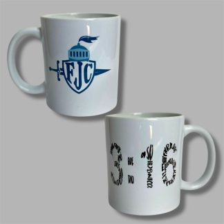 TAZA DE CERAMICA LOGO FJC - JUAN 3:16